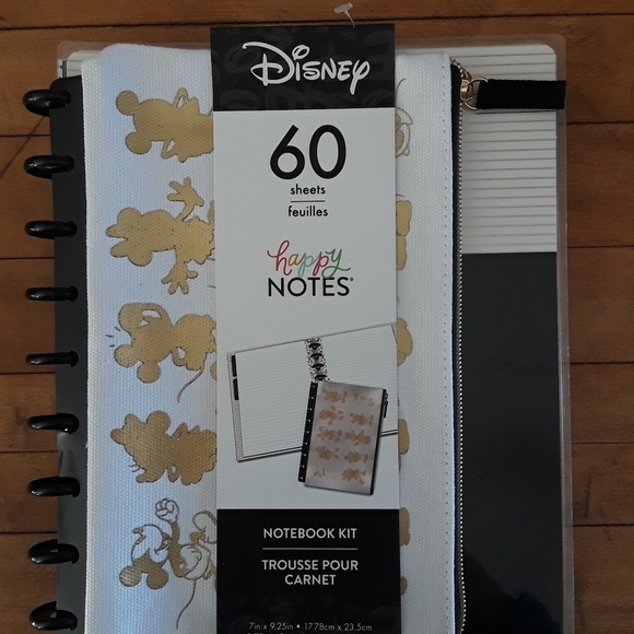 Disney Minnie and Mickey Notebook and Pouch Kit - Picture 6 of 11
